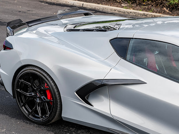 2020+ CHEVROLET CORVETTE C8 STINGRAY & Z51 | WICKERBILL REAR TRUNK SPOILER WING